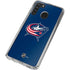 NHL Columbus Blue Jackets Logo Galaxy A21 Clear Case