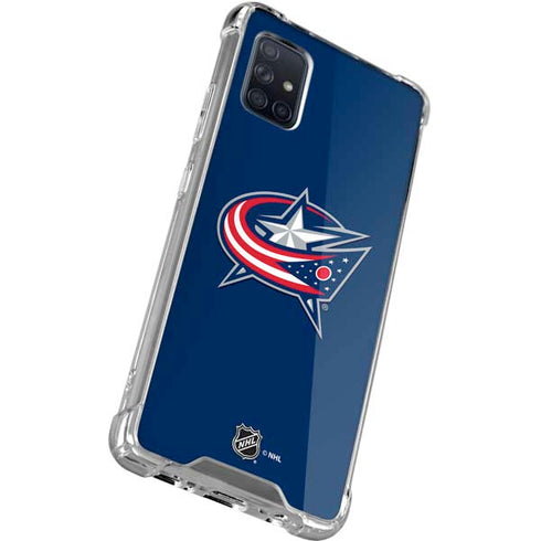 NHL Columbus Blue Jackets Logo Galaxy A51 5G Clear Case