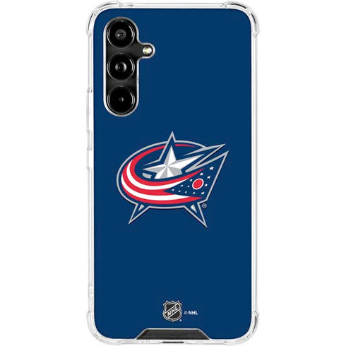 NHL Columbus Blue Jackets Logo Galaxy A54 5G Clear Case