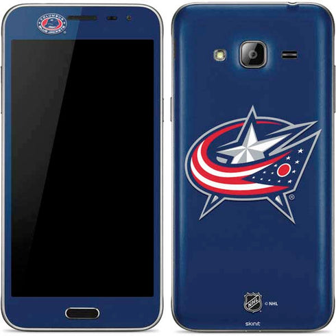 NHL Columbus Blue Jackets Logo Galaxy J3 Skin