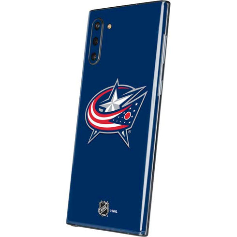 NHL Columbus Blue Jackets Logo Galaxy Note 10 Skin