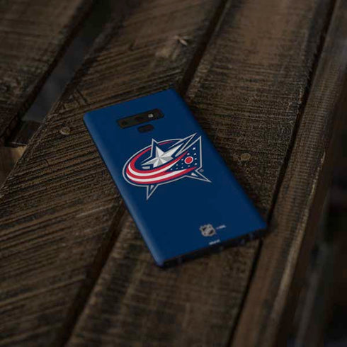 NHL Columbus Blue Jackets Logo Galaxy Note 9 Skin