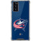 NHL Columbus Blue Jackets Logo Galaxy Note20 5G Clear Case