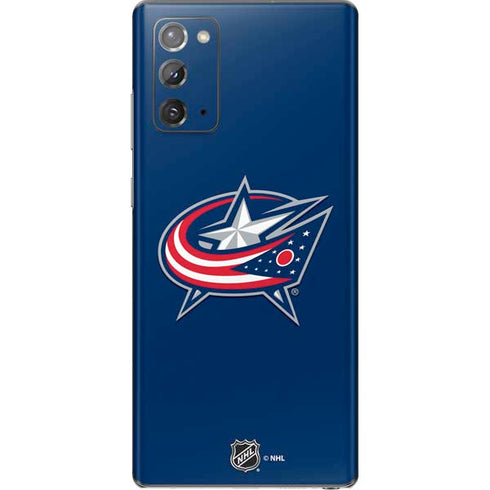 NHL Columbus Blue Jackets Logo Galaxy Note20 5G Skin