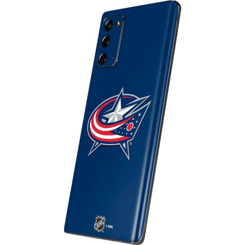 NHL Columbus Blue Jackets Logo Galaxy Note20 5G Skin