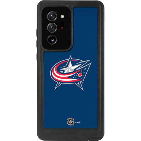 NHL Columbus Blue Jackets Logo Galaxy Note20 Ultra 5G Waterproof Case