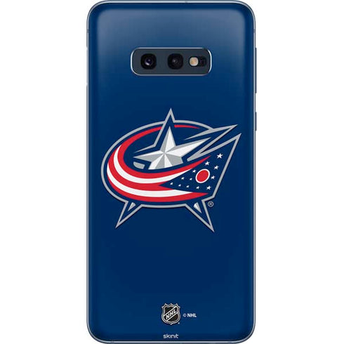 NHL Columbus Blue Jackets Logo Galaxy S10e Skin