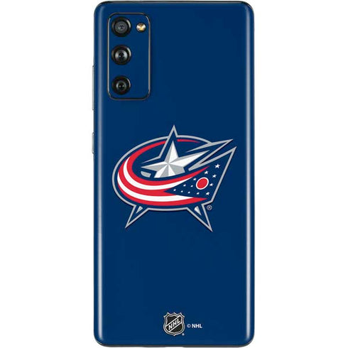 NHL Columbus Blue Jackets Logo Galaxy S20 Fan Edition Skin