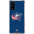 NHL Columbus Blue Jackets Logo Galaxy S20 FE Clear Case