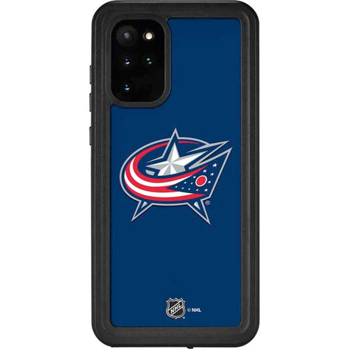 NHL Columbus Blue Jackets Logo Galaxy S20 Plus Waterproof Case
