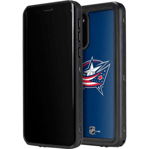 NHL Columbus Blue Jackets Logo Galaxy S20 Plus Waterproof Case