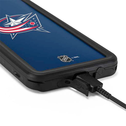 NHL Columbus Blue Jackets Logo Galaxy S20 Plus Waterproof Case