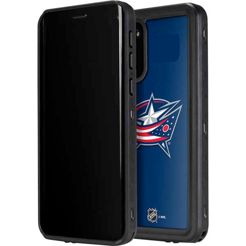 NHL Columbus Blue Jackets Logo Galaxy S20 Waterproof Case