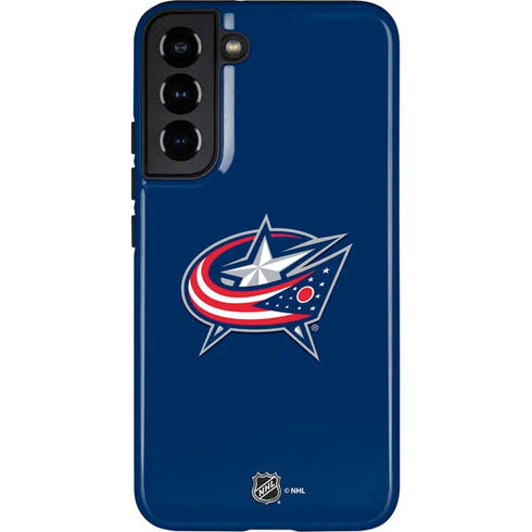 NHL Columbus Blue Jackets Logo Galaxy S22 Plus Pro Case