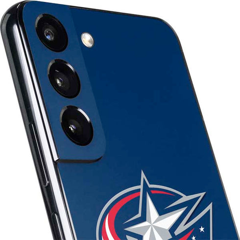 NHL Columbus Blue Jackets Logo Galaxy S22 Plus Skin
