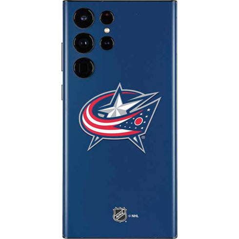 NHL Columbus Blue Jackets Logo Galaxy S22 Ultra Skin