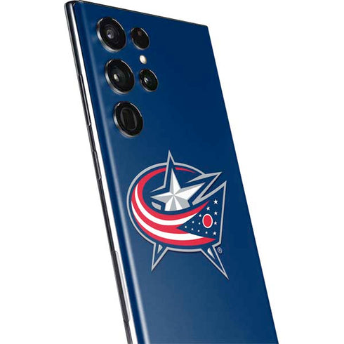 NHL Columbus Blue Jackets Logo Galaxy S22 Ultra Skin