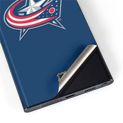NHL Columbus Blue Jackets Logo Galaxy S22 Ultra Skin