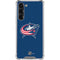 NHL Columbus Blue Jackets Logo Galaxy S23 Plus Clear Case