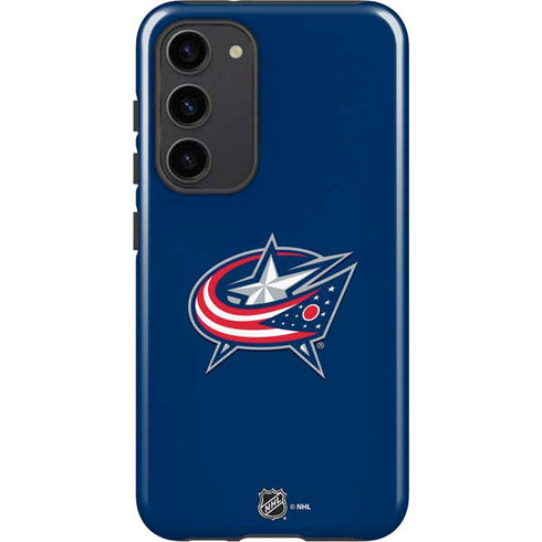 NHL Columbus Blue Jackets Logo Galaxy S23 Plus Pro Case