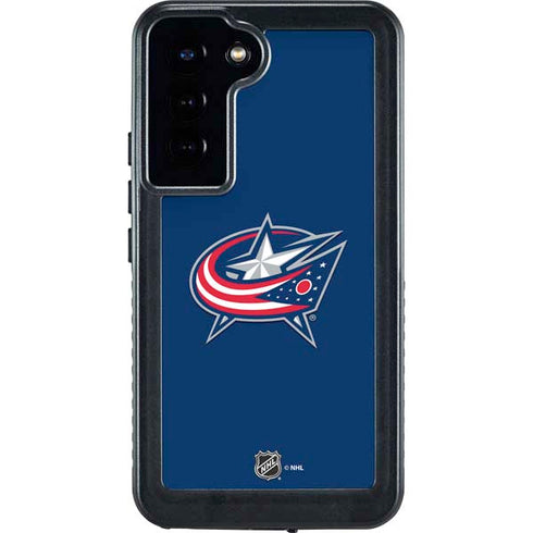 NHL Columbus Blue Jackets Logo Galaxy S23 Plus Waterproof Case