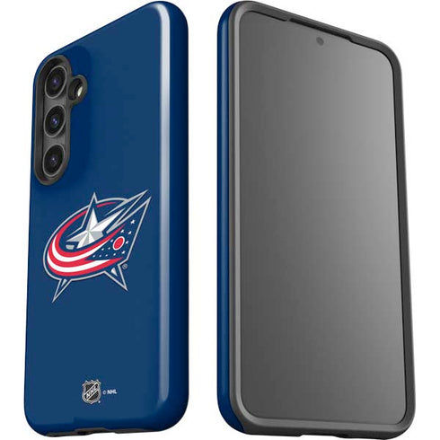NHL Columbus Blue Jackets Logo Galaxy S24 Impact Case