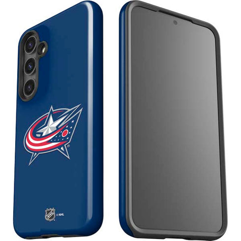 NHL Columbus Blue Jackets Logo Galaxy S24 Plus Impact Case