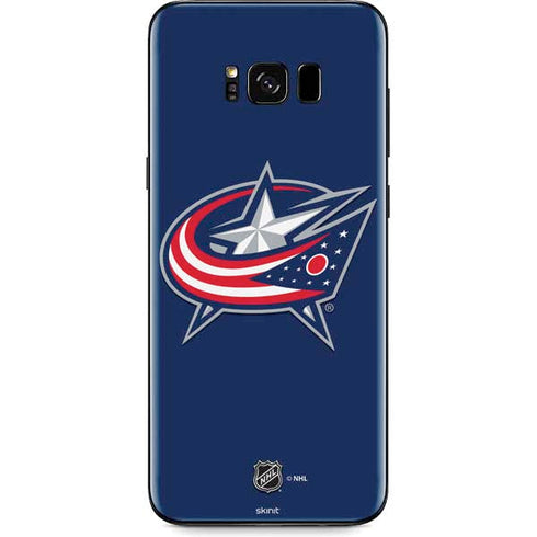 NHL Columbus Blue Jackets Logo Galaxy S8 Plus Skin