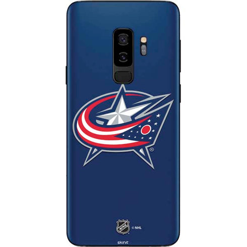NHL Columbus Blue Jackets Logo Galaxy S9 Plus Skin