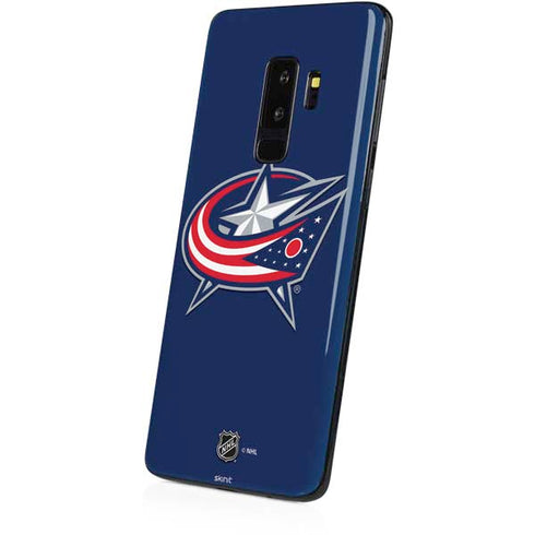 NHL Columbus Blue Jackets Logo Galaxy S9 Plus Skin