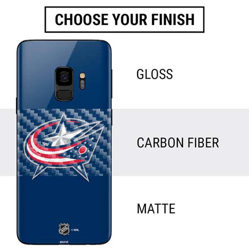 NHL Columbus Blue Jackets Logo Galaxy S9 Skin