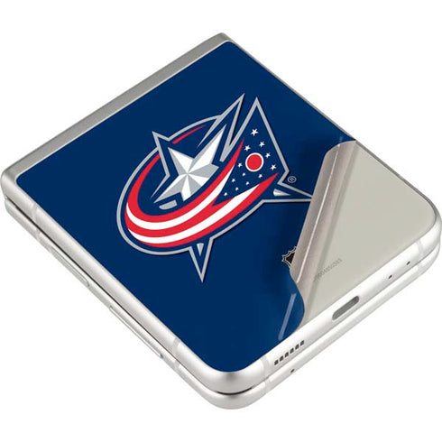 NHL Columbus Blue Jackets Logo Galaxy Z Flip3 5G Skin