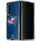 NHL Columbus Blue Jackets Logo Galaxy Z Fold4 5G Clear Case
