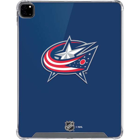 NHL Columbus Blue Jackets Logo iPad Pro 12.9in (2020) Clear Case