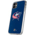 NHL Columbus Blue Jackets Logo iPhone 11 Clear Case