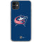 NHL Columbus Blue Jackets Logo iPhone 11 Clear Case