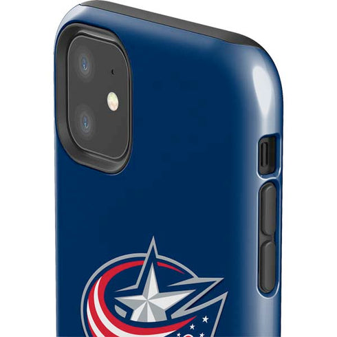NHL Columbus Blue Jackets Logo iPhone 11 Impact Case