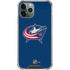 NHL Columbus Blue Jackets Logo iPhone 11 Pro Max Clear Case