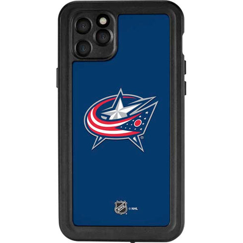 NHL Columbus Blue Jackets Logo iPhone 11 Pro Max Waterproof Case