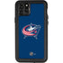 NHL Columbus Blue Jackets Logo iPhone 11 Pro Max Waterproof Case