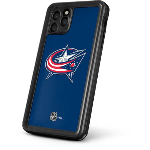 NHL Columbus Blue Jackets Logo iPhone 11 Pro Waterproof Case