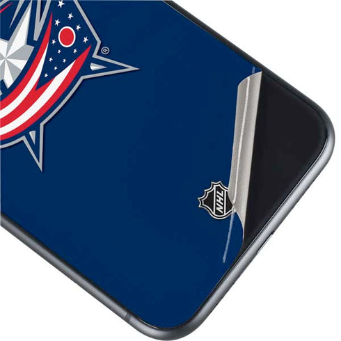 NHL Columbus Blue Jackets Logo iPhone 11 Skin