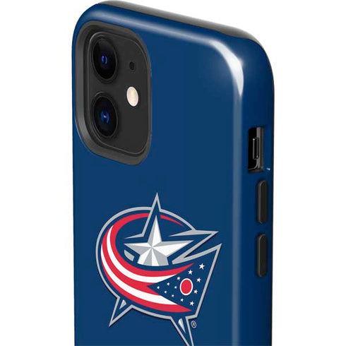 NHL Columbus Blue Jackets Logo iPhone 12 Impact Case