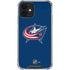 NHL Columbus Blue Jackets Logo iPhone 12 Mini Clear Case