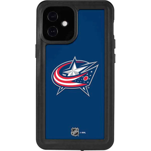 NHL Columbus Blue Jackets Logo iPhone 12 Mini Waterproof Case