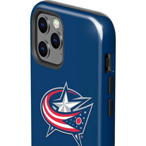 NHL Columbus Blue Jackets Logo iPhone 12 Pro Impact Case