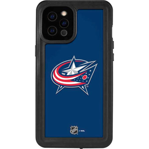 NHL Columbus Blue Jackets Logo iPhone 12 Pro Max Waterproof Case