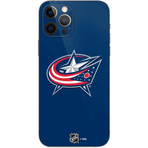 NHL Columbus Blue Jackets Logo iPhone 12 Pro Skin