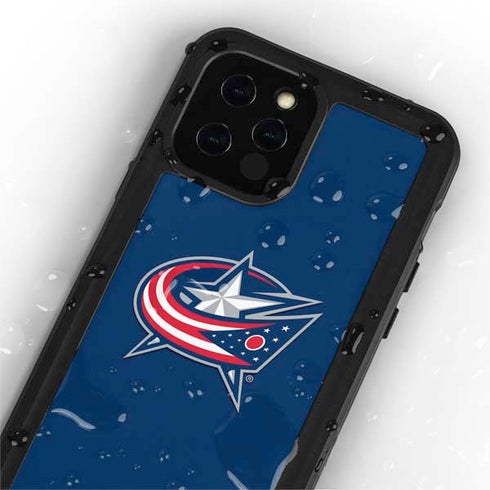 NHL Columbus Blue Jackets Logo iPhone 12 Pro Waterproof Case
