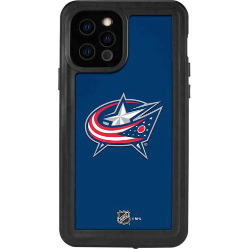 NHL Columbus Blue Jackets Logo iPhone 12 Pro Waterproof Case